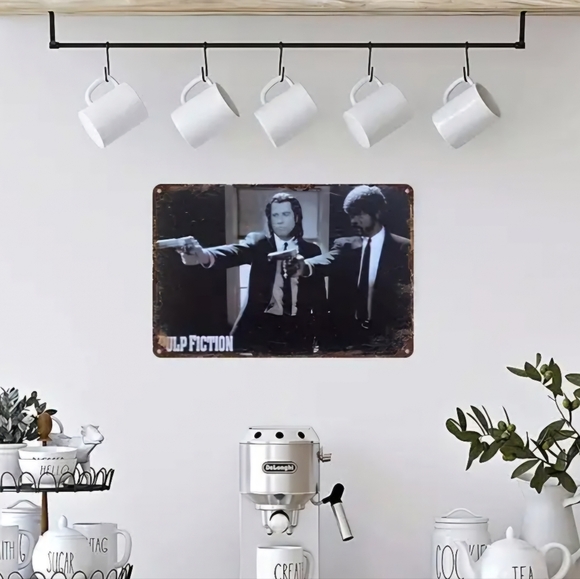 Pulp Fiction Movie Decorative Tin Sign - Picture 3 of 5